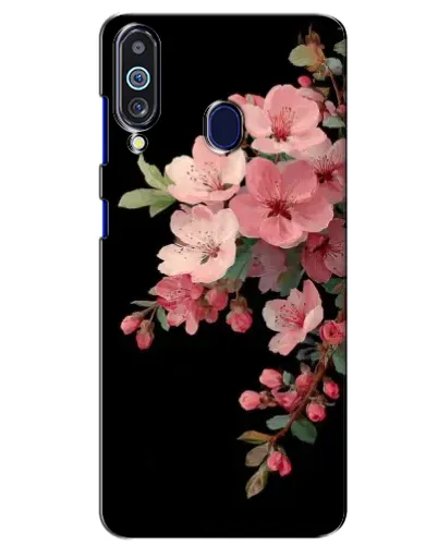 Чехол для Samsung Galaxy M40 с картинкой «Розовая ветка сакуры»
