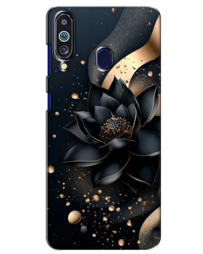 Чехол для Samsung Galaxy M40 с картинкой «Черный лотос»