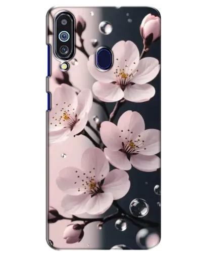 Чехол для Samsung Galaxy M40 с картинкой «Нежная сакура и капли» Чехол для Samsung Galaxy M40 с картинкой «Нежная сакура и капли»