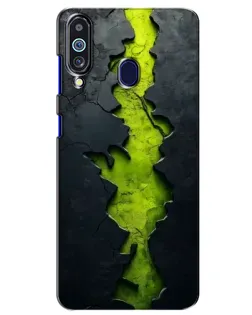 Чохол для Samsung Galaxy M40 з картинкою «Салатовий розлом скелі» Чохол для Samsung Galaxy M40 з картинкою «Салатовий розлом скелі»
