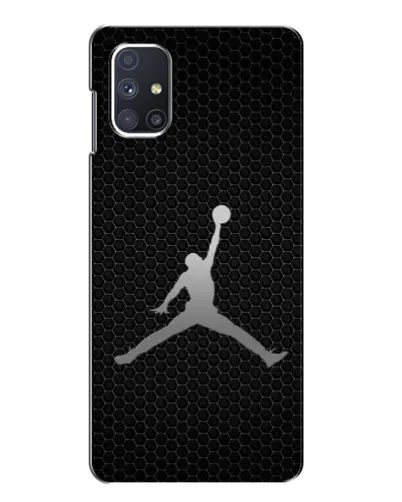 Чехол для Samsung Galaxy M51 с картинкой «Jordan Dark Carbon»