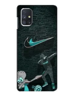 Чехол для Samsung Galaxy M51 с картинкой «Спортивный арт Nike»