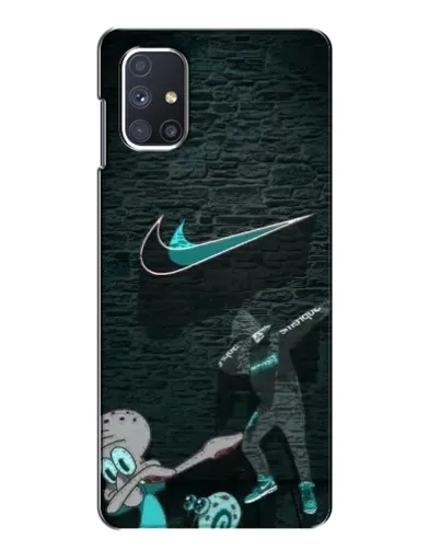 Чехол для Samsung Galaxy M51 с картинкой «Спортивный арт Nike»