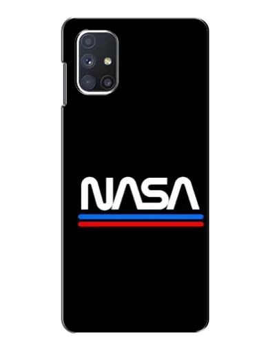 Чехол для Samsung Galaxy M51 с картинкой «NASA — классика Red Blue» Чехол для Samsung Galaxy M51 с картинкой «NASA — классика Red Blue»