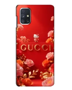 Чехол для Samsung Galaxy M51 с картинкой «Gucci — золотой сад»