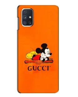 Чохол для Samsung Galaxy M51 з картинкою «Міккі Маус Gucci — помаранч» Чохол для Samsung Galaxy M51 з картинкою «Міккі Маус Gucci — помаранч»