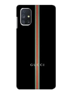 Чохол для Samsung Galaxy M51 з картинкою «Gucci — строга лінія» Чохол для Samsung Galaxy M51 з картинкою «Gucci — строга лінія»