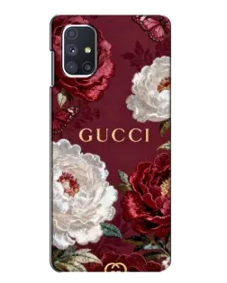 Чохол для Samsung Galaxy M51 з картинкою «Gucci — бордові троянди» Чохол для Samsung Galaxy M51 з картинкою «Gucci — бордові троянди»