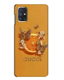 Чохол для Samsung Galaxy M51 з картинкою «Gucci — золоті метелики» Чохол для Samsung Galaxy M51 з картинкою «Gucci — золоті метелики»