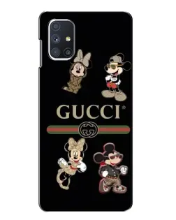 Чохол для Samsung Galaxy M51 з картинкою «Gucci — герої Disney та монограма» Чохол для Samsung Galaxy M51 з картинкою «Gucci — герої Disney та монограма»