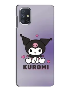 Чехол для Samsung Galaxy M51 с картинкой «Kuromi — фиолетовый арт»