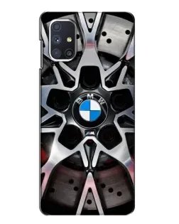 Чехол для Samsung Galaxy M51 с картинкой «BMW — деталь диска»