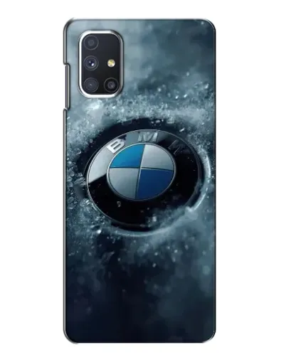 Чехол для Samsung Galaxy M51 с картинкой «Логотип BMW — лед» Чехол для Samsung Galaxy M51 с картинкой «Логотип BMW — лед»