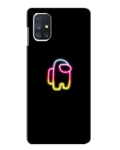 Чехол для Samsung Galaxy M51 с картинкой «Among Us градиент»