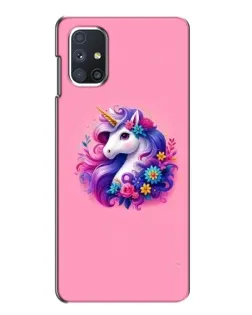 Чехол для Samsung Galaxy M51 с картинкой «Сказочный единорог»