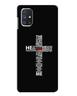 Чохол для Samsung Galaxy M51 з картинкою «Текстовий хрест»