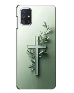 Чохол для Samsung Galaxy M51 з картинкою «Оливкова гілка»