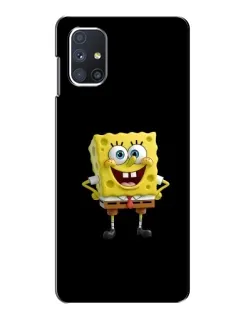 Чехол для Samsung Galaxy M51 с картинкой «Классический Губка Боб»
