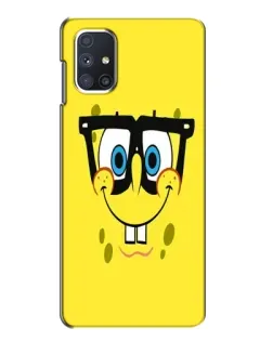 Чохол для Samsung Galaxy M51 з картинкою «Мінімалістичний Спанч Боб»