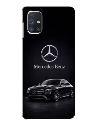 Чехол для Samsung Galaxy M51 с картинкой «Mercedes — решетка радиатора»