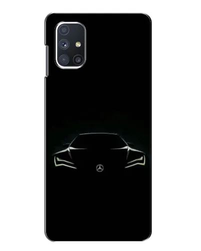 Чохол для Samsung Galaxy M51 з картинкою «Mercedes — силует авто» Чохол для Samsung Galaxy M51 з картинкою «Mercedes — силует авто»