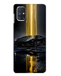 Чехол для Samsung Galaxy M51 с картинкой «Ночной Lamborghini драйв» Чехол для Samsung Galaxy M51 с картинкой «Ночной Lamborghini драйв»