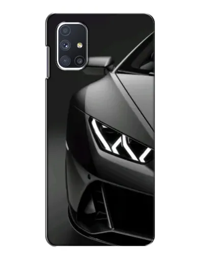 Чехол для Samsung Galaxy M51 с картинкой «Lamborghini фары детализация»