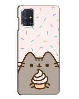 Чехол для Samsung Galaxy M51 с картинкой «Пушин с кексом» Чехол для Samsung Galaxy M51 с картинкой «Пушин с кексом»