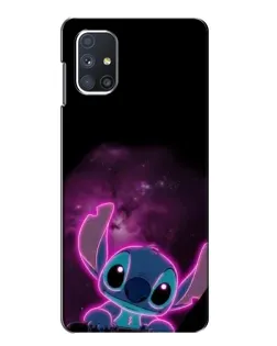 Чохол для Samsung Galaxy M51 з картинкою «Неоновий Stitch»