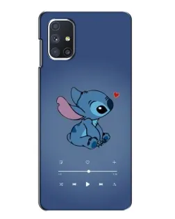 Чохол для Samsung Galaxy M51 з картинкою «Музичний Stitch»