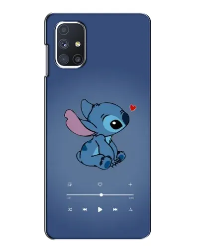 Чохол для Samsung Galaxy M51 з картинкою «Музичний Stitch»