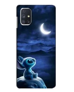 Чохол для Samsung Galaxy M51 з картинкою «Місячна ніч Стіча»
