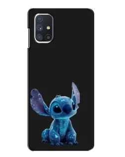 Чохол для Samsung Galaxy M51 з картинкою «Стіч на чорному»