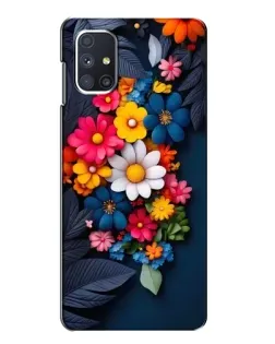 Чехол для Samsung Galaxy M51 с картинкой «Цветочная феерия»