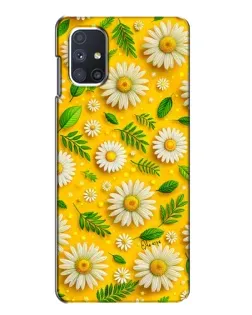 Чехол для Samsung Galaxy M51 с картинкой «Ромашковое солнце»
