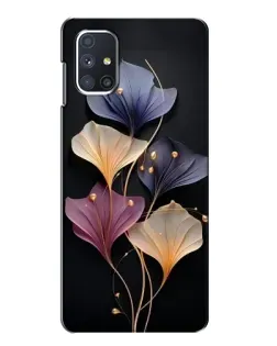 Чехол для Samsung Galaxy M51 с картинкой «Лиловые цветы грации»