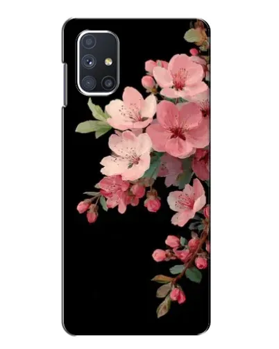Чехол для Samsung Galaxy M51 с картинкой «Розовая ветка сакуры»