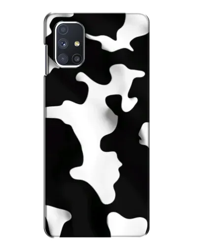 Чехол для Samsung Galaxy M51 с картинкой «Черно-белое пятно»