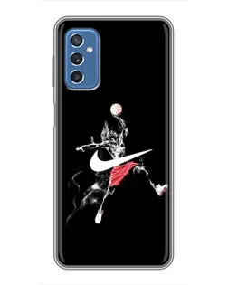 Чохол для Samsung Galaxy M52 5G (M526) з картинкою «Jordan Jumpman»