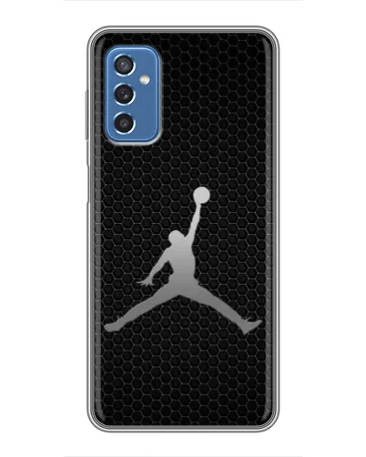 Чохол для Samsung Galaxy M52 5G (M526) з картинкою «Jordan Dark Carbon» Чохол для Samsung Galaxy M52 5G (M526) з картинкою «Jordan Dark Carbon»