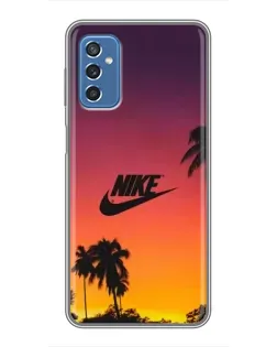 Чохол для Samsung Galaxy M52 5G (M526) з картинкою «Nike на заході сонця»