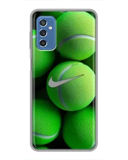 Чохол для Samsung Galaxy M52 5G (M526) з картинкою «Тенісні м'ячі Найк»