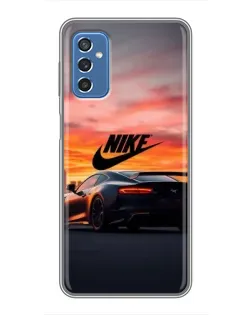 Чохол для Samsung Galaxy M52 5G (M526) з картинкою «Nike та суперкар»