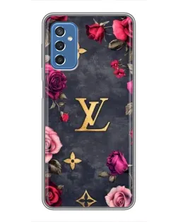 Чехол для Samsung Galaxy M52 5G (M526) с картинкой «Цветочный Louis Vuitton»