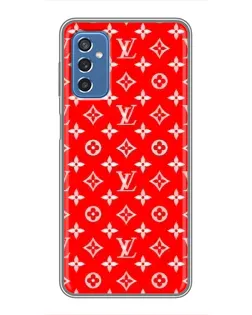 Чохол для Samsung Galaxy M52 5G (M526) з картинкою «Яскравий паттерн LV»