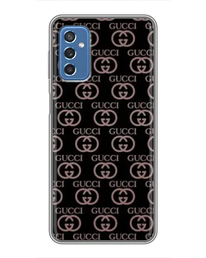 Чохол для Samsung Galaxy M52 5G (M526) з картинкою «Класична монограма Gucci»