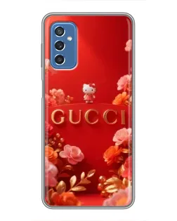 Чохол для Samsung Galaxy M52 5G (M526) з картинкою «Gucci — золотий сад»