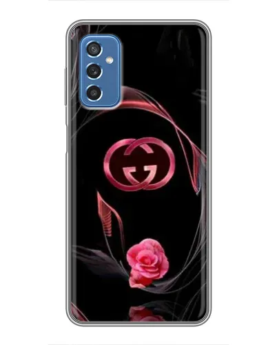 Чохол для Samsung Galaxy M52 5G (M526) з картинкою «Gucci — неонова троянда»