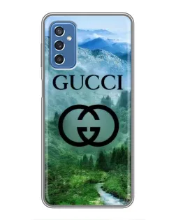 Чохол для Samsung Galaxy M52 5G (M526) з картинкою «Gucci — гірський пейзаж»