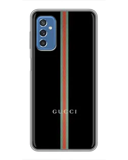 Чохол для Samsung Galaxy M52 5G (M526) з картинкою «Gucci — строга лінія»